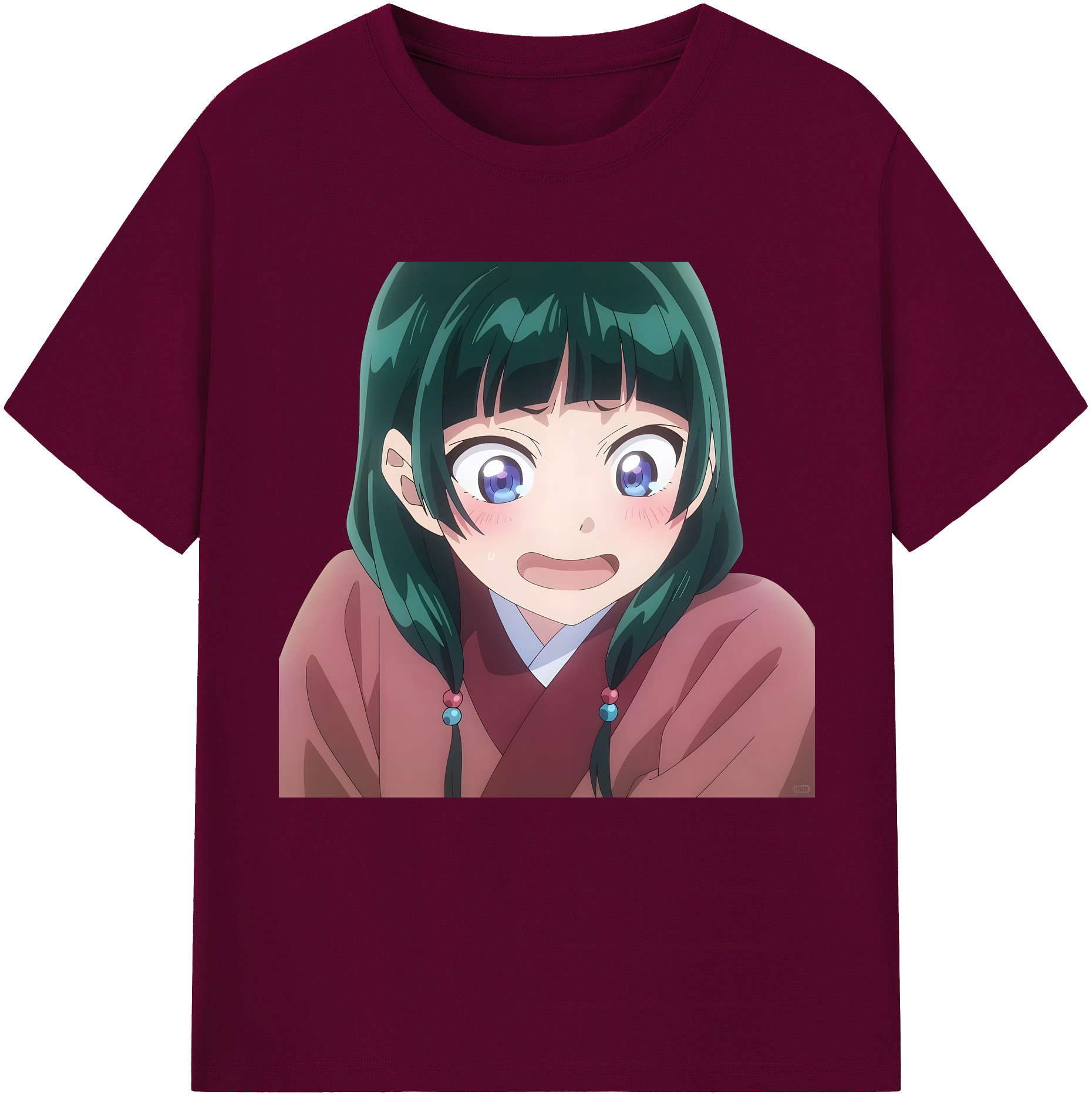 （画像用） 薬屋のひとりごと The Apothecary Diaries レディースカジュアルプリントTシャツ（綿100％）